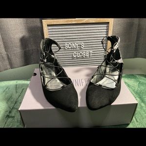 Jennifer Lopez Terri Ghillie Pointed Toe Flats